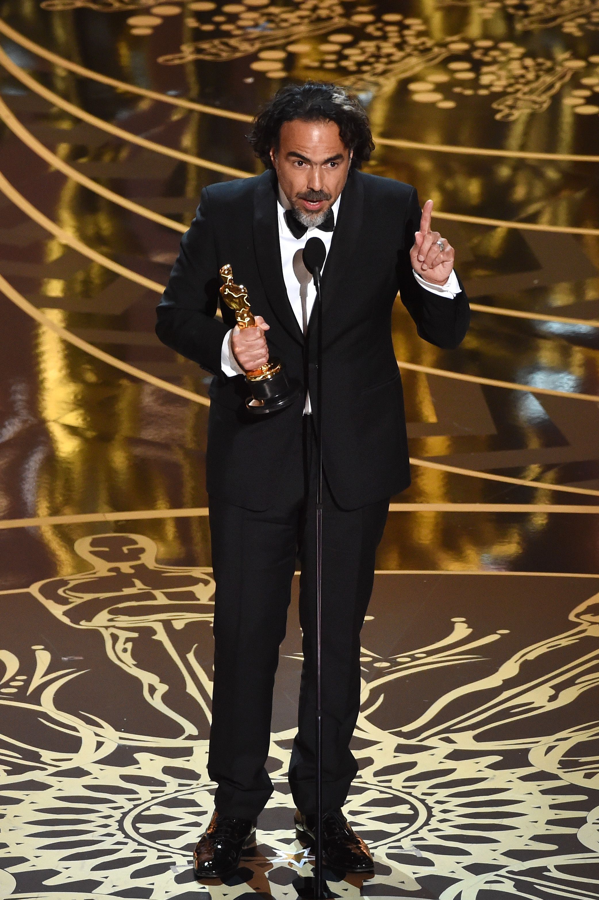 Alejandro G Iñárritu Wins Best Director For ‘the Revenant At 2016 Oscars 