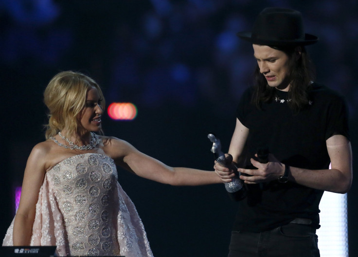 Kylie Minogue and James Bay