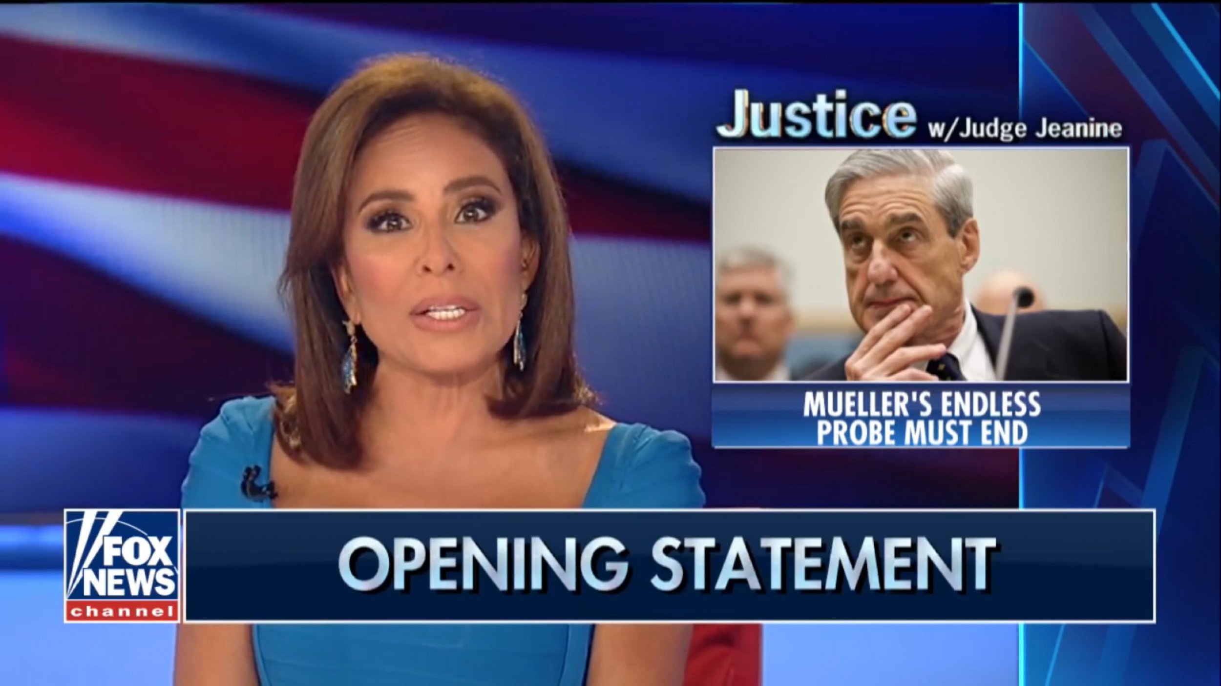 Fox News Jeanine Pirro Ties Benghazi Attacks To Robert Mueller