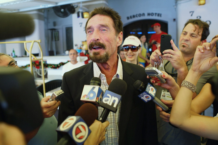 John McAfee, Miami Beach, Florida, Dec. 13, 2012