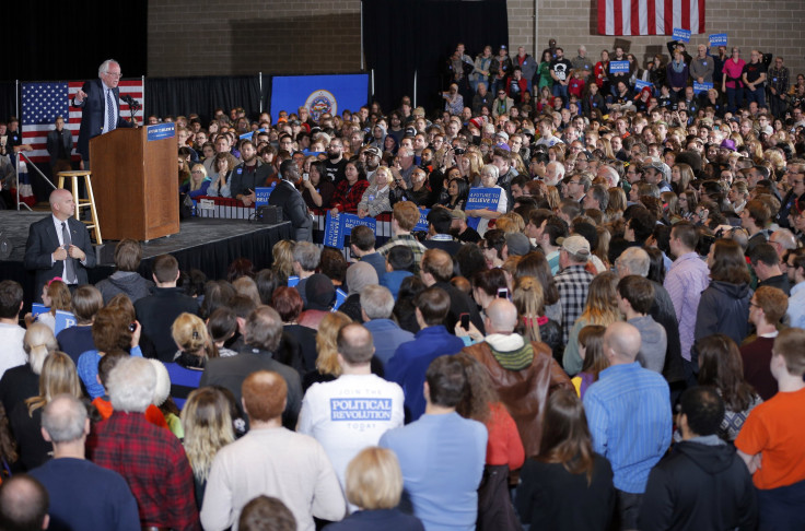 sanders rally