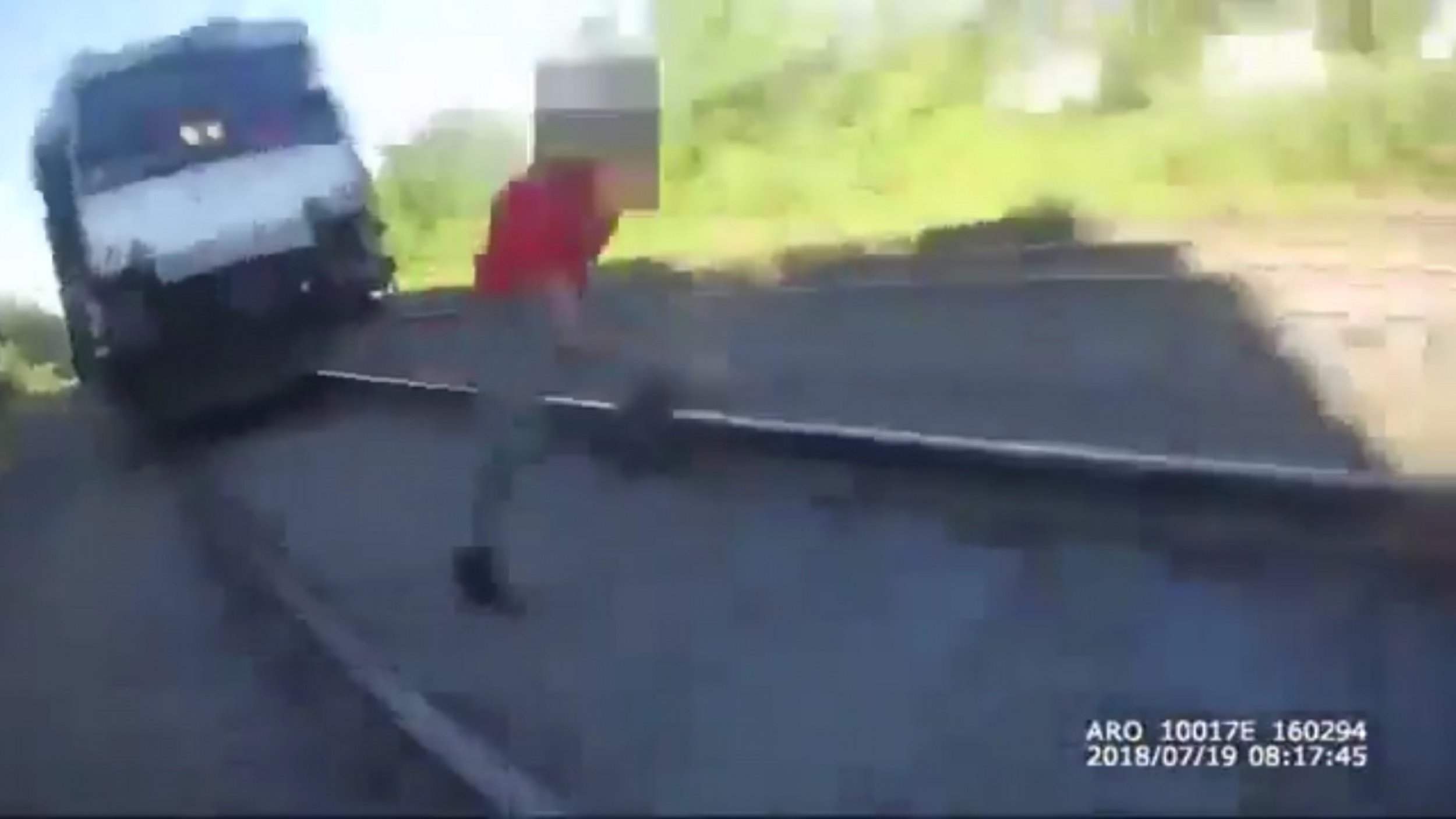 Watch Police Officer Run To Save Man From Approaching Train