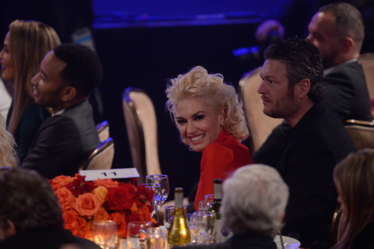 Gwen Stefani and Blake Shelton