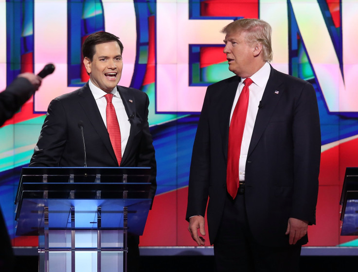 Marco Rubio, Donald Trump