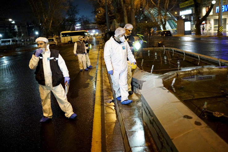 Ankara forensic officers