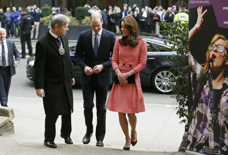 Britain's Prince William and his wife Catherine, Duchess of Cambridge