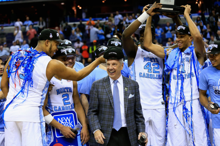 tar heels celebrate