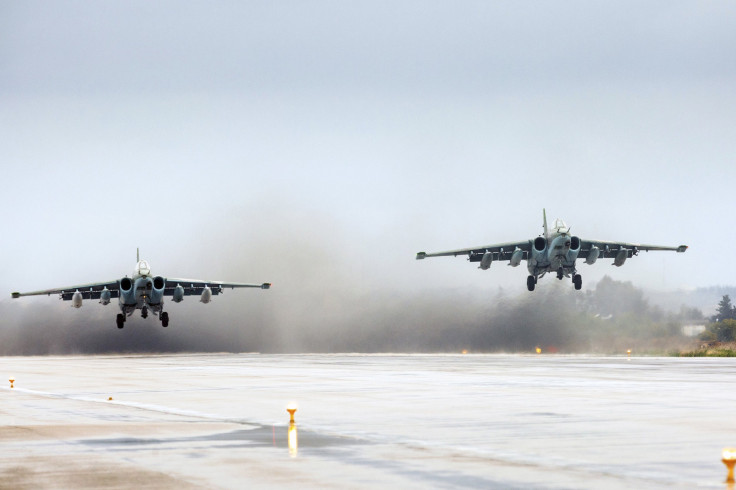 Russian jets withdraw from Syria.