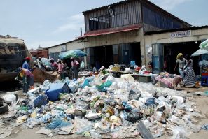Luanda, Angola trash