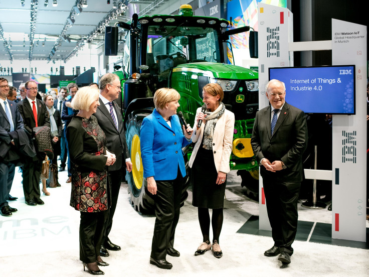 Angela Merkel @ IBM CeBIT