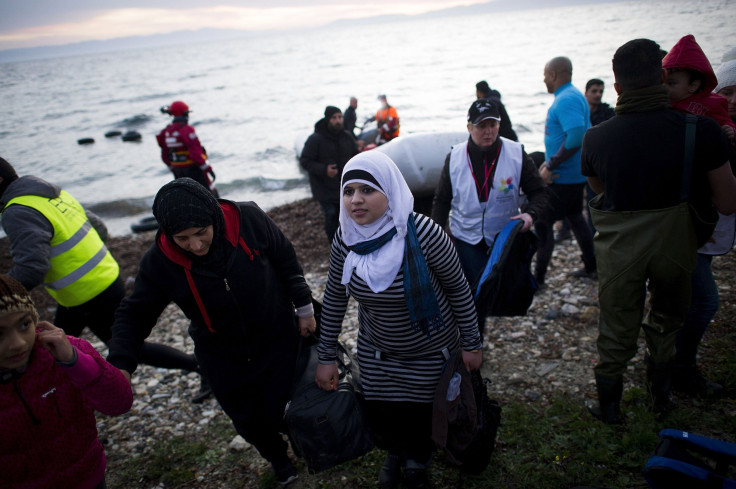 Refugees in Mytelene, Greece, March 12, 2016