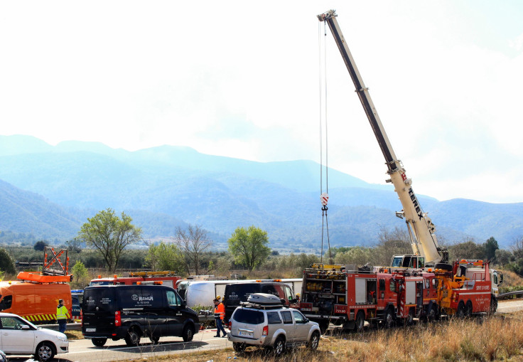 Spain bus accident killed injured, students