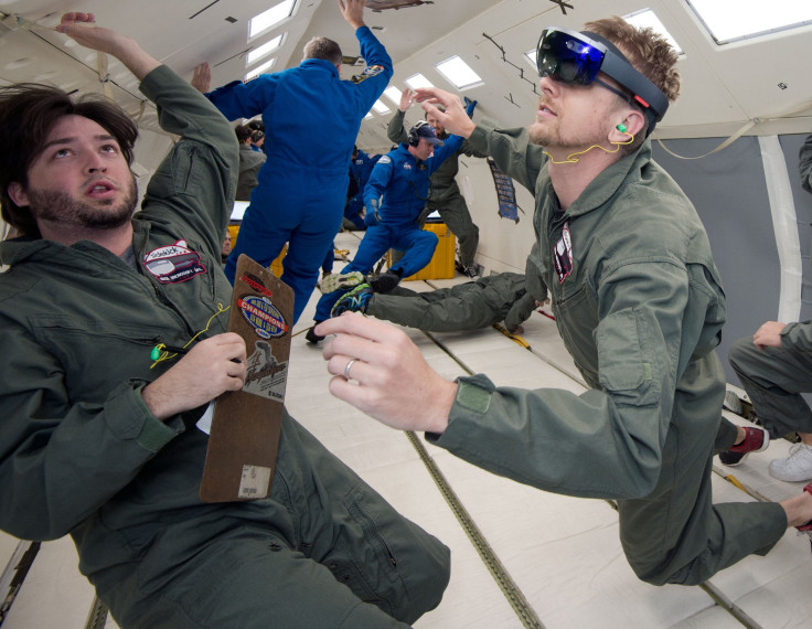 Microsoft Hololens In Space