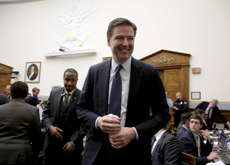 FBI Director James Comey at encryption hearing