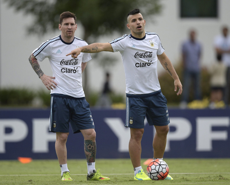 Lionel Messi, Sergio Agüero 