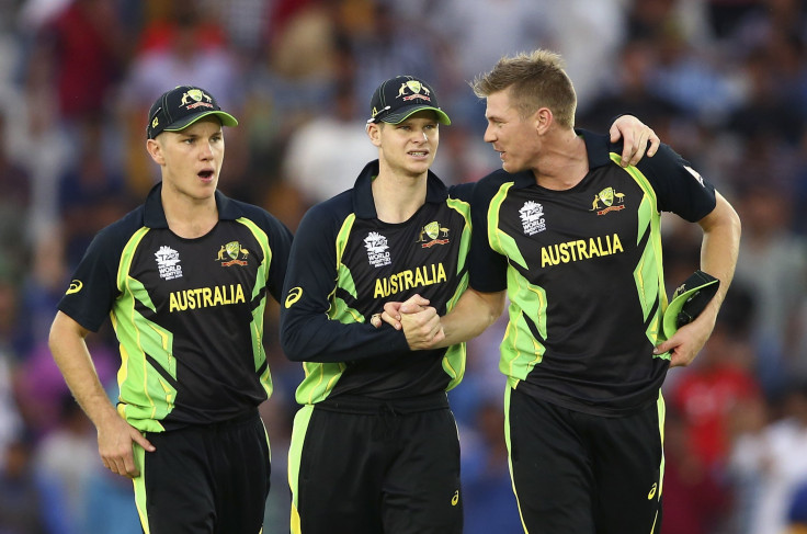 Adam Zampa, Steve Smith, James Faulkner, Australia cricket