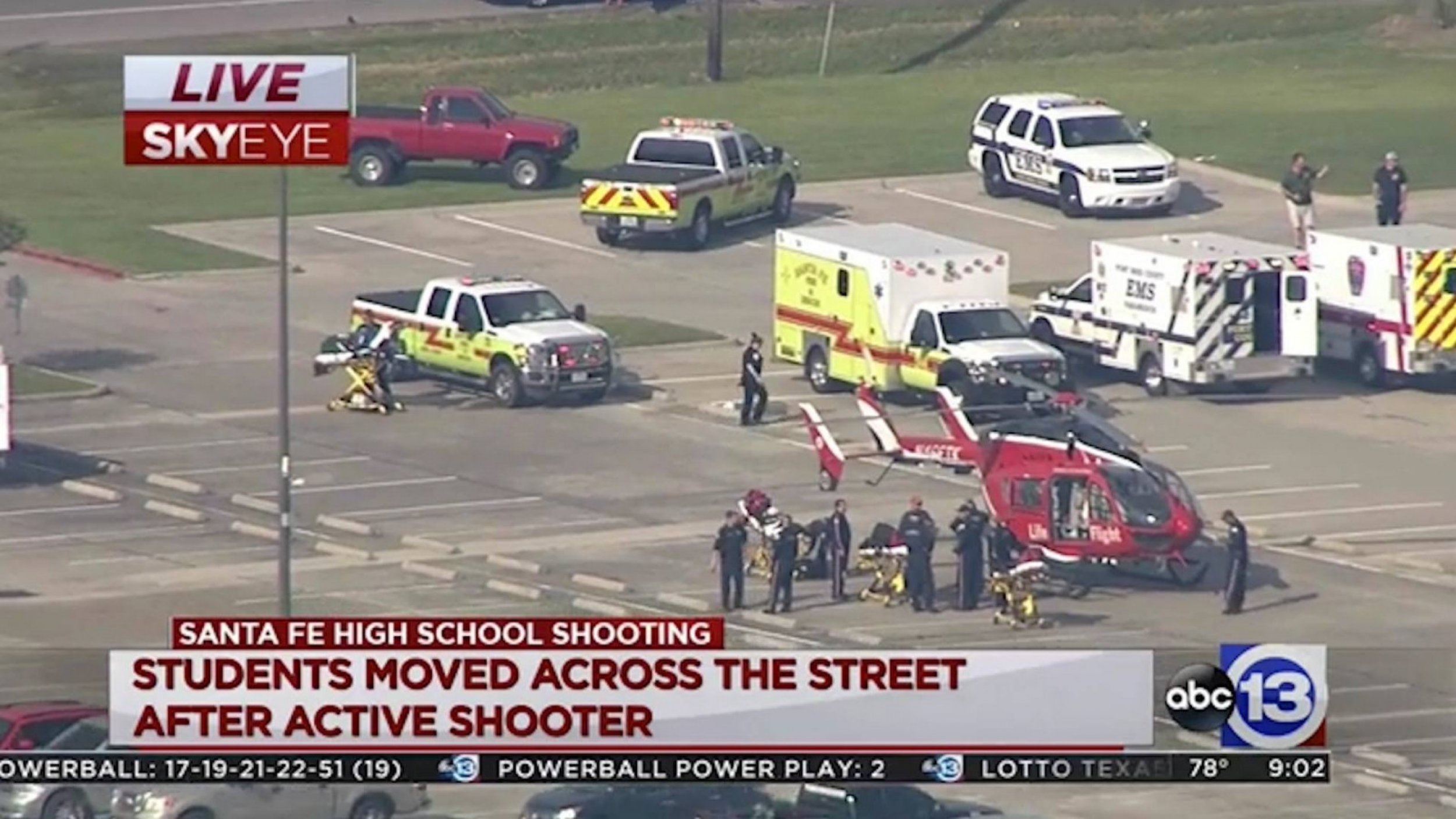 Active Shooter Situation At Santa Fe High School