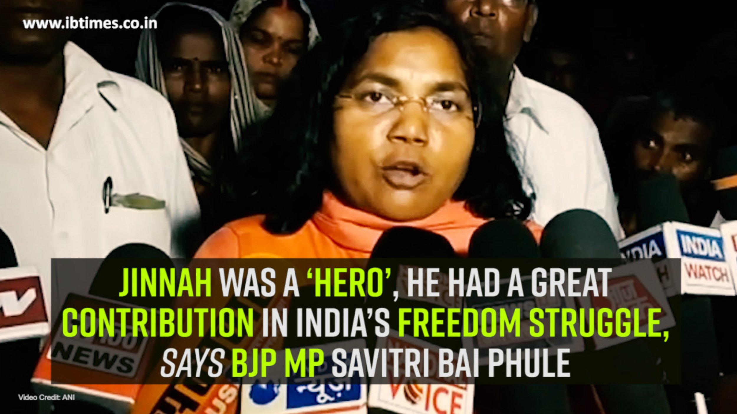Jinnah was a hero, he had a great contribution in Indias freedom struggle, says BJP MP Savitri Bai Phule