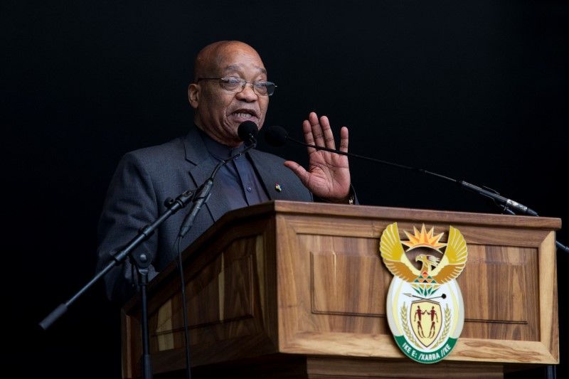 South African Parliament To Debate Zuma Impeachment Motion Tuesday