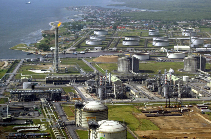 Shell oil and gas terminal in Nigeria