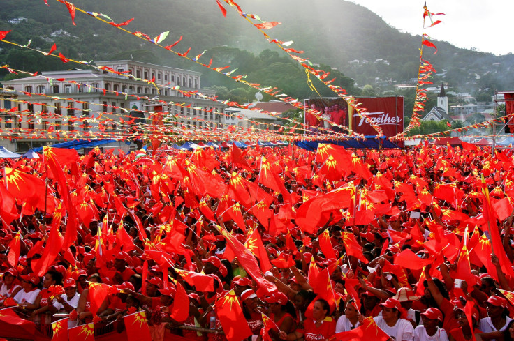 Seychelles Lepep party rally