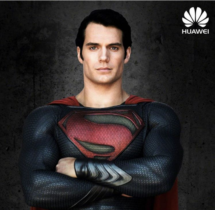 Henry Cavill Superman Huawei