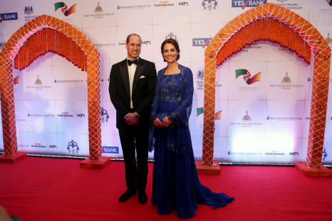 Britain's Prince William and his wife Catherine, Duchess of Cambridge