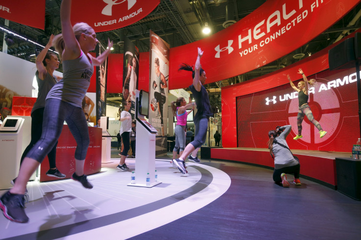 Under Armour booth
