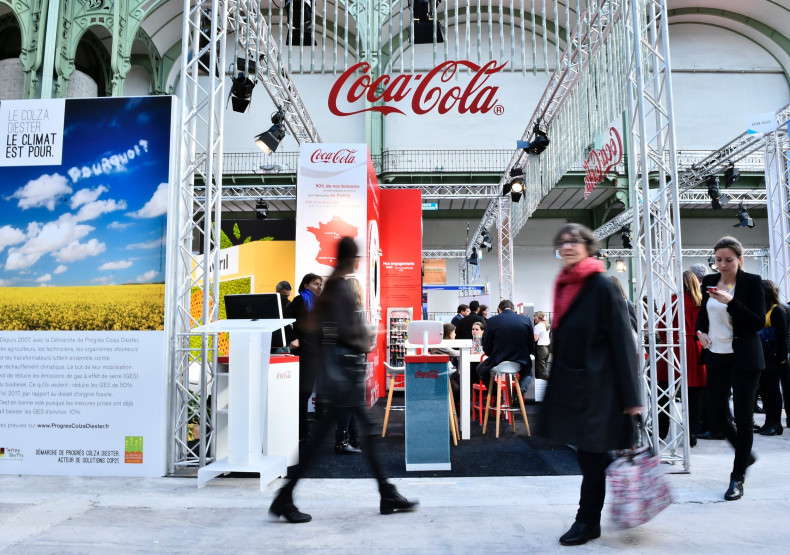 Coca-Cola stand in Paris