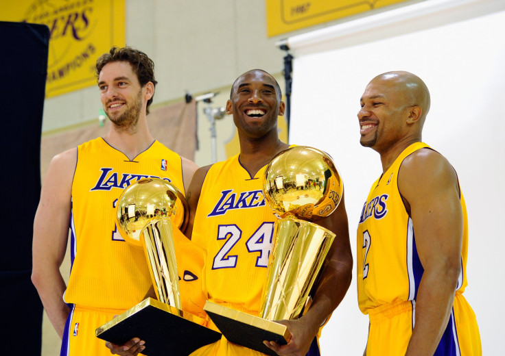 kobe trophies