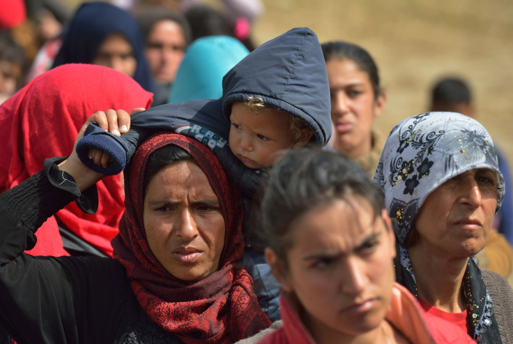 Idomeni women