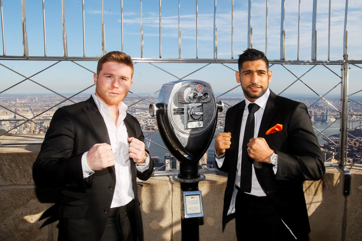 Amir Khan Canelo Alvarez