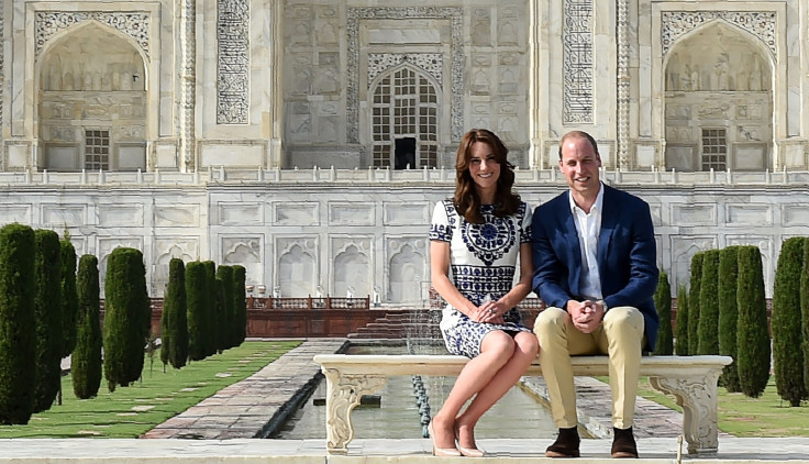Kate Middleton Prince William Princess Diana Taj Mahal
