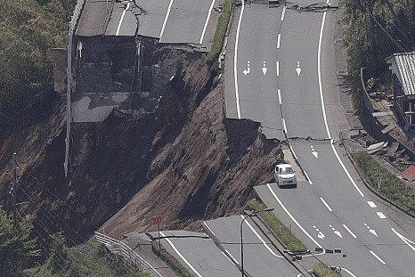 japan earthquake 2016 april