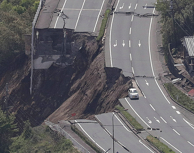 japan earthquake 2016 april