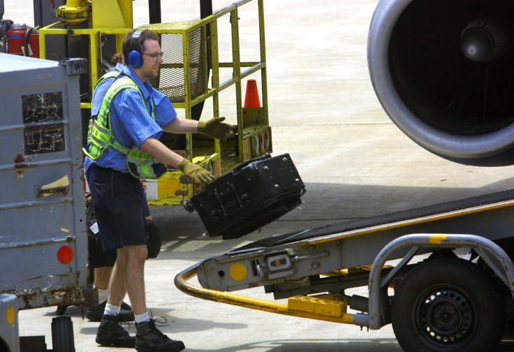 united airlines baggage handler