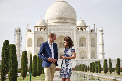 Britain's Prince William and his wife Catherine, the Duchess of Cambridge