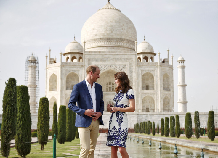 Britain's Prince William and his wife Catherine, the Duchess of Cambridge