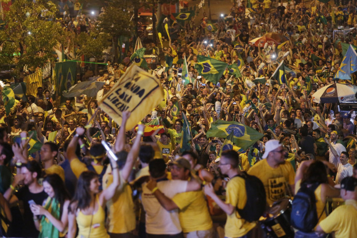 Brazilians celebrate