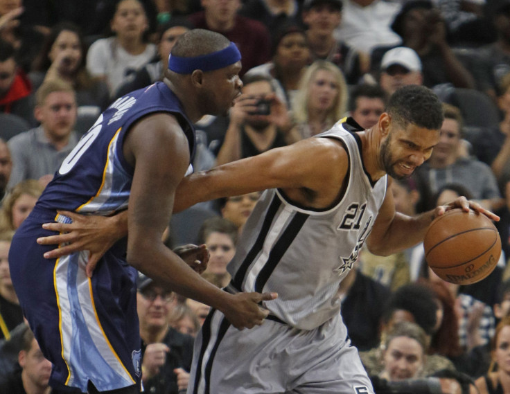 Tim Duncan Zach Randolph