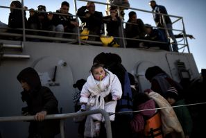 Refugees Greece killed Mediterranean Sea