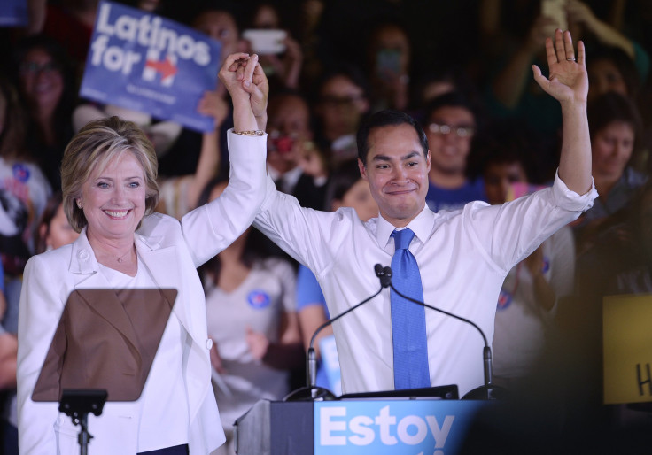 Julian Castro Hillary Clinton