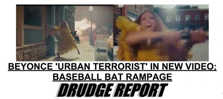 Drudge Report Beyoncé headline