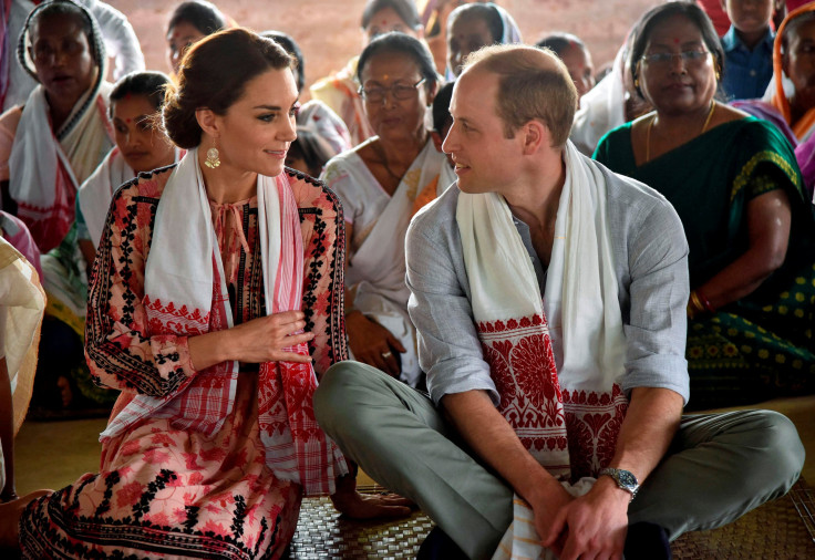 Britain's Prince William and his wife Catherine, the Duchess of Cambridge