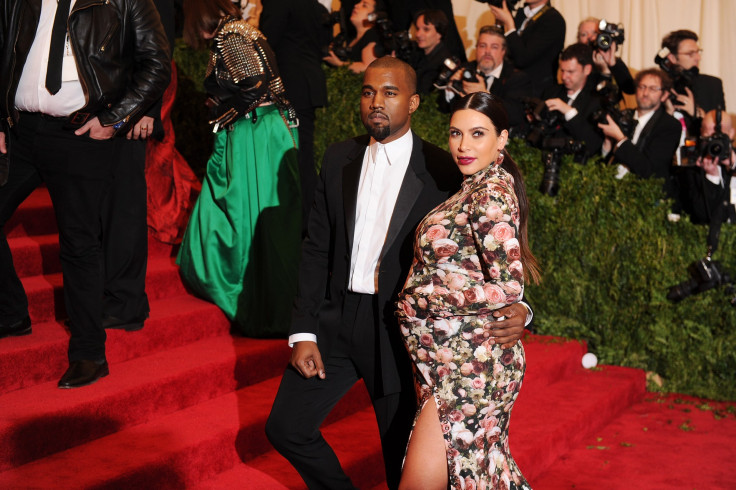 Kanye West and Kim Kardashian at Met Gala 2013