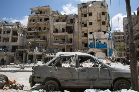 Syria airstrikes suicide bombing Aleppo