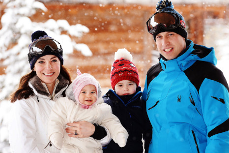 Kate Middleton and Prince William with Prince George and Princess Charlotte