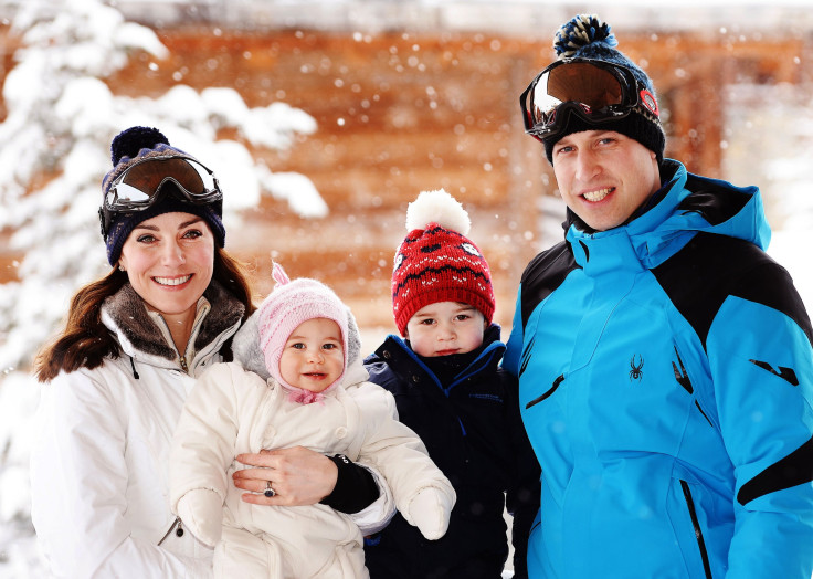 Kate Middleton and Prince William with Prince George and Princess Charlotte