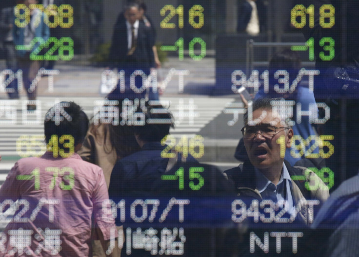 Tokyo stock quotation board