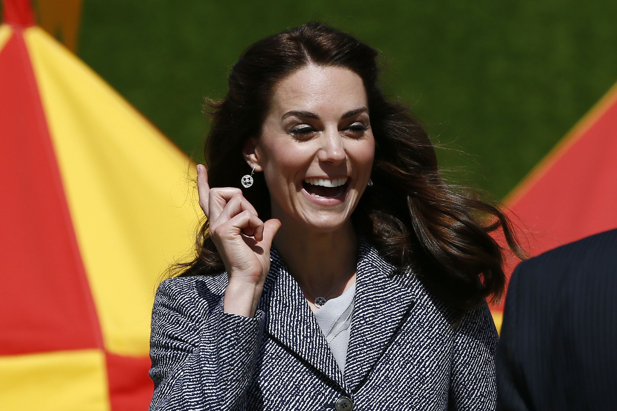 Kate Middleton Embraces Season's Hottest Hair Trend, Sports Half-Up Half-Down  Twisted, Braided 'Do'